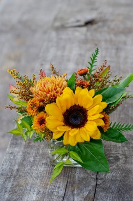 Simple sunflowers